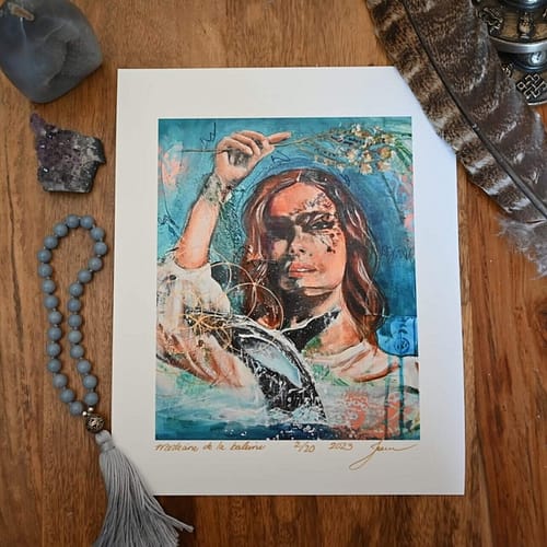 Impression sur papier Édition limitée: Médecine de la baleine