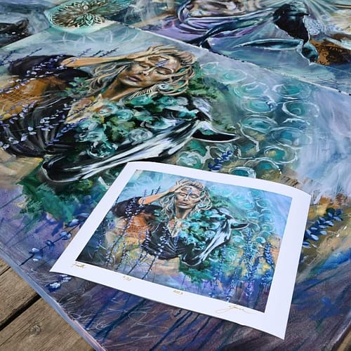 Impression sur papier Édition limitée: Faith