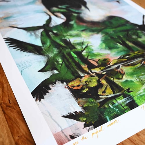 Impression sur papier Édition limitée: You are the perfect mirror