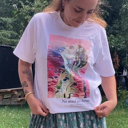 No mud no lotus tshirt